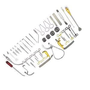 Juego de Instrumentos para Cirugía de Senos, Retractor de Fibra Óptica de Acero Inoxidable, Tijeras TC, Calibrador, Kit de Instrumentos para Cirugía Plástica, Pakistán - Product Image 4