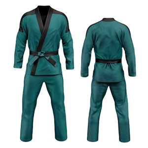 Precio al por mayor RTS, la mejor calidad, 450 g/m², Kimono de Jiu Jitsu Brasileño personalizado, Ropa de Artes Marciales para Luchadores de Karate AS-JJ-407 - Product Image 6