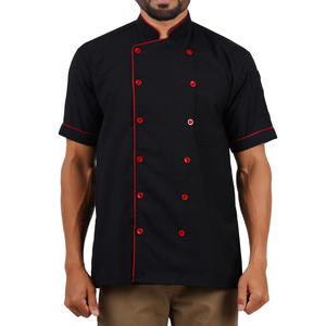Camisa de Chef Personalizable Hecha en Pakistán, Camisa de Manga Larga con Estampado para Gerente de Restaurante - Product Image 1