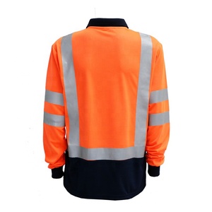 เสื้อโปโลแขนยาวแบบสะท้อนแสงสำหรับงานก่อสร้างและงานจราจร รุ่น Hi Vis ปี 2026 - Product Image 5