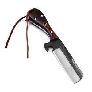 Cuchillo de Supervivencia para Camping y Actividades al Aire Libre, Hecho a Mano, Forjado en Acero con Alto Contenido de Carbono, Hoja Recta, Grado Industrial, Diseño Atractivo - Product Image 4