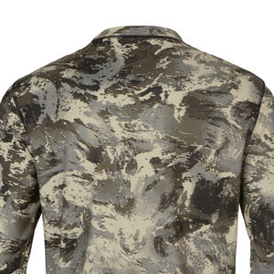 Customized Logo Embroidery Camouflage Sublimation Printing Quick Dry Polyester Long Sleeve <b>Shirt</b> for Men Solid Pattern - Product Image 4