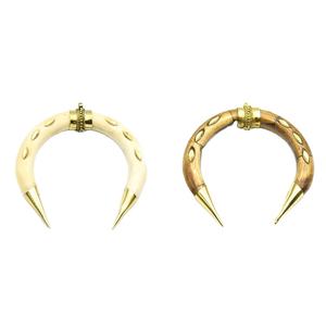 Colgante y abalorio con incrustaciones de hueso de diseño de joyería de moda a la venta, precio asequible y excelente calidad - Product Image 1