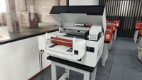 Impresora UV de Inyección de Tinta Mini 4050 con Cabezal de Impresión XP600/DX7, Plana, para Máquina Automática de Doble Cabezal