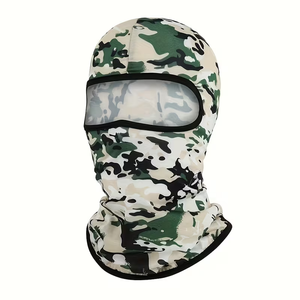 Máscaras de Esquí con Diseño de Fantasma JX Print, Gorro Deportivo con Logotipo Personalizado, Pasamontañas para Halloween, 100% Poliéster, para Viajes, Pesca y Uso Diario - Product Image 2