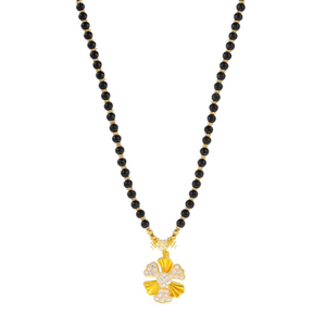Elegantes Collares Negros con Cuentas Mangalsutra Formation -11058761GL Accesorio de Moda - Product Image 2