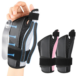 Başparmak Döngülü Bilek Destek Bandı Nefes Alabilen Alüminyum Atel Kompresyon Desteği Ayarlanabilir Bilek Kayışı Sol Sağ Bilek Sabitleyici - Product Image 3