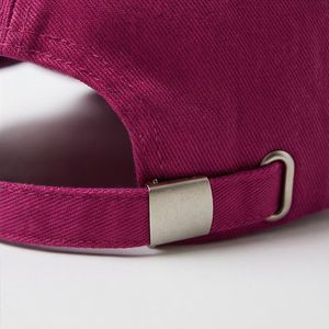 Gorra de Béisbol Fucsia Lisa, Ajustable, Unisex, de Algodón de Alta Calidad, Estilo A1 - Product Image 6