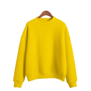 <b>Sweatshirt</b> Casual Basic Regular Fit Dropped Shoulder Pullover O-neck Unisex 100% Cotton Winter for Men - Product Image 1