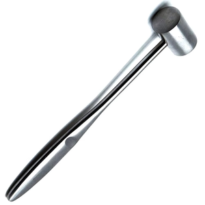 Marteau à percussion orthopédique chirurgical en acier inoxydable Premium Mead Solid Mallet 19 cm, poids 320 g, réutilisable, outils pour fractures, CE ISO - Product Image 5