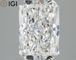 เพชรทรงรัศมี 2.52 กะรัต ผลิตในห้องปฏิบัติการด้วยวิธี CVD สี E ความสะอาด VVS2 ได้รับการรับรองจาก IGI สำหรับผลงานชิ้นเอกระดับราชวงศ์ - Product Image 1