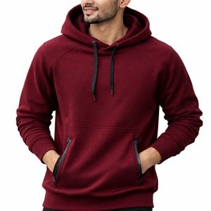 Sudadera con Capucha de Diseño Moderno, Estilo Vintage, Informal, Deportiva, para Gimnasio, Entrenamiento, Uso Diario, Corte Regular, para Hombre - Product Image 2