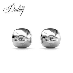 Mode femmes <span class=keywords><strong>boucles</strong></span> <span class=keywords><strong>d</strong></span>'<span class=keywords><strong>oreilles</strong></span> ornées de cristaux <span class=keywords><strong>Swarovski</strong></span> en argent Sterling 925 Daisini bijoux colorés <span class=keywords><strong>boucles</strong></span> <span class=keywords><strong>d</strong></span>'<span class=keywords><strong>oreilles</strong></span> de <span class=keywords><strong>mariage</strong></span> - Product Image 6