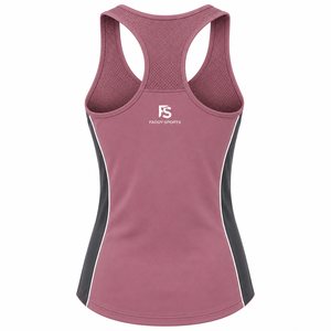 Wholesale Women's Breathable Racerback Yoga Tank <b>Top</b> Quick Dry Sports Vest Mesh Activewear for Gym Running Fitness Training <b>Top</b> - Product Image 3