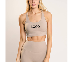 Ensemble de tenues de sport OEM pour femmes : Leggings de fitness moulants, hauts et soutiens-gorge de sport antichoc, pour la course et les loisirs - Product Image 3