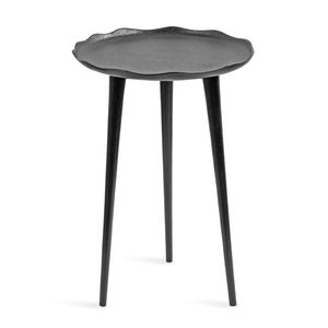 Mesa Auxiliar Glamorosa de Metal Dorado que Realza Interiores Elegantes con Textura Pulida y Presencia Impresionante - Product Image 2