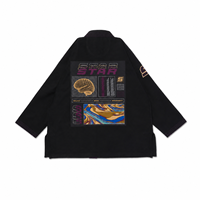 Star Sports 400 GSM Katun Cepat Kering Private Label BJJ Gi Kimono Latihan Kompetisi Bordir Kustom Pemasok Seragam Premium