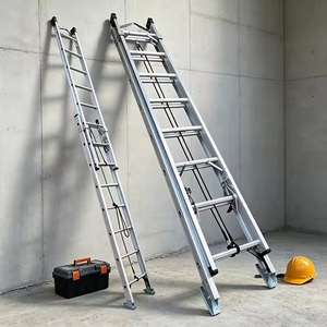 Escalera Extensible Multiusos de Aluminio de Alta Resistencia de 20 pies con Bloqueo de Seguridad - Product Image 4