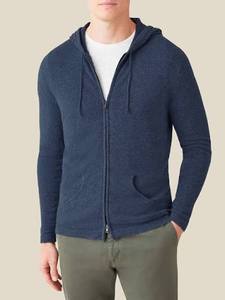 STELLAR Spring Plain Full Zip Hooded <b>Jacket</b> Men's Soft <b>Thick</b> <b>Fleece</b> Polyester/Spandex Casual Long Hoodie Formal Style Zip Front - Product Image 1
