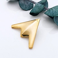 Pin de Solapa 3D de Aleación de Zinc Chapado en Oro con Técnica de Estampado, Forma y Tamaño Personalizados para Uso Promocional
