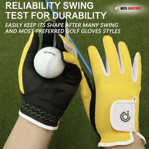 Guantes de Golf Deportivos Unisex de Piel Cabretta para Mano Izquierda, Antideslizantes, Transpirables, Ligeros, con Correa de Muñeca Ajustable, Nueva Llegada, Calidad Garantizada - Product Image 1