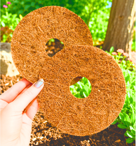 Eco2go Vietnam Coconut Coir Mulch <b>Rings</b> Modern Natural Garden Mat Eco-Friendly Plant Protection Disk for Outdoor Use - Product Image 5