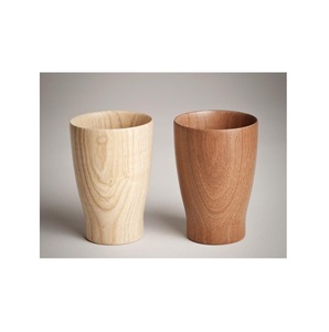Premium Wooden Mug Handcrafted Natural Solid Wood Coffee Cup Rustic Finish Eco Friendly Drinkware for Home Kitchen - Product Image 1