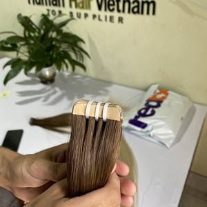 Extensions de cheveux européens Remy, 100 cheveux humains, Double bande, qualité supérieure - Product Image 5