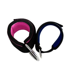 Sangle de résistance pour musculation de cheville, sangle avec anneau en D, équipement d'exercices d'entraînement physique, pour les jambes, les cuisses, avec poulie - Product Image 1