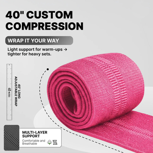 Bandes de compression pour les coudes en néoprène - Respirantes, durables, avec sangles élastiques réglables pour la musculation, le powerlifting et l'entraînement de force - Product Image 5