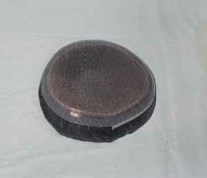 Peluca de Cabello Humano Remy para Hombre, Modelo Australia, con Sistema Capilar de Prótesis - Product Image 4