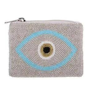 SMILE Porte-monnaie perlé fait main, Portefeuille perlé pour adolescents, Porte-monnaie perlé coloré, Sac à main tendance avec - Product Image 6