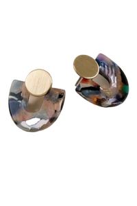 ต่างหูรูปลูกเกด ต่างหูทำมือสำหรับสุภาพสตรี - Product Image 6