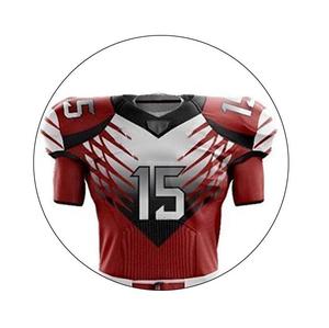 زي تدريب كرة القدم الأمريكية بنمط مطبوع وملابس رياضية عالية الجودة وقابلة للتنفس - Product Image 3