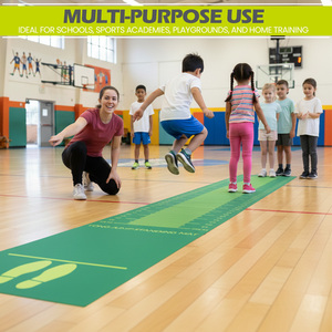 Tapis de saut en longueur antidérapant en caoutchouc pour adolescents, idéal pour la préparation et la performance sportive - Product Image 6