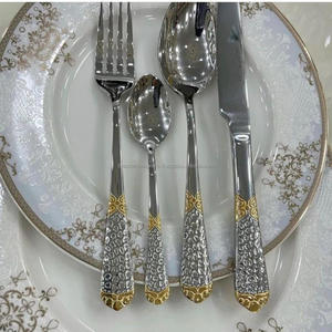 Ensemble de couverts polis miroir ensemble d'argenterie en acier inoxydable de vente chaude fournitures d'événement décoration de table ensembles de couverts élégants - Product Image 6
