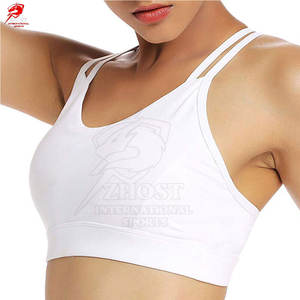 Soutien-gorge de sport élégant pour femme, dos croisé, maintien optimal, vêtement de sport athlétique - Product Image 3