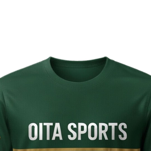 T-shirt de sport vert pour homme en polyester, uniforme d'entraînement d'équipe, vêtement de sport d'extérieur, tenue de performance athlétique - Product Image 4