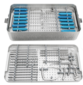 Nouvel ensemble d'instruments manuels orthopédiques pour la chirurgie du genou ACL/PCL, système de médecine sportive certifié CE Classe II, garantie de 3 ans - Product Image 1
