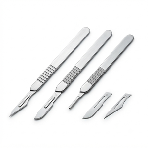 Professional No. 3 Surgical Scalpel Detachable Handle Long-Lasting Steel Blade Holder Easy Grip Manual Power by optitech - Product Image 1