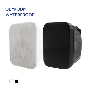ลำโพงติดผนังกันน้ำ2ทาง70V/100V และ8Ω โหมด<span class=keywords><strong>180</strong></span> ° หมุนได้สำหรับใช้ในร่มและกลางแจ้งเสียงที่มีประสิทธิภาพสูง - Product Image 1