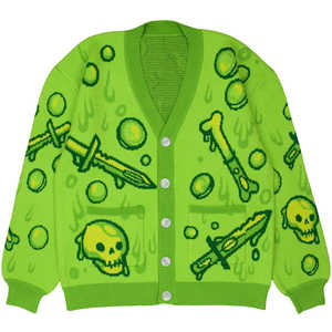 Suéter de Invierno con Botones, Corte Curvo, Transpirable, Disponible en Tallas Grandes, Suave y Cálido, Color Sólido para Mujer - Product Image 3