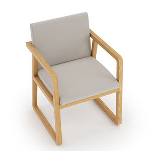 Chaise moderne européenne avec structure en bois naturel de haute qualité pour salon, table de bar et intérieur minimaliste - Product Image 4