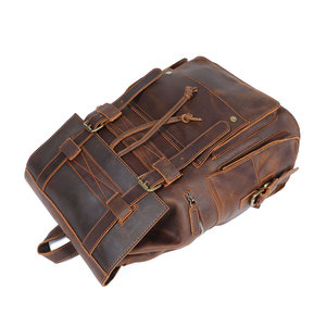 Última Llegada, Temporada de Invierno 2026, Mochilas de Cuero Genuino de Color Sólido, Precio Competitivo, Más Vendidas - Product Image 6