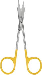 กรรไกรตัดเนื้อเยื่อทางการแพทย์และทันตกรรมคุณภาพสูง ยี่ห้อ Fox แบบใช้มือ  ใบมีดทังสเตนคาร์ไบด์  แบบตรงและโค้ง - Product Image 6