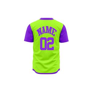 Camiseta de Béisbol Sublimada Personalizada, Camiseta de Softbol con Bordado, Diseño Personalizado, Estilo con Botones, Camiseta de Béisbol Blanca para Hombre - Product Image 4