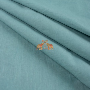 Nouveauté : Tissu en coton naturel teint à la main, uni, pour uniformes et chemises - Product Image 4