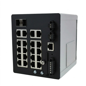 1783-CMS20DB Industrial Managed <b>Ethernet</b> <b>Switch</b> 20 Port Layer 2 DIN Rail Network <b>Switch</b> with DLR Support - Product Image 2