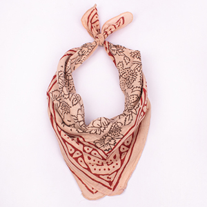 Accesorio multifuncional estilo bohemio para unisex, pañuelo cuadrado tipo bandana, pañuelo para el otoño, agradable al tacto. - Product Image 4