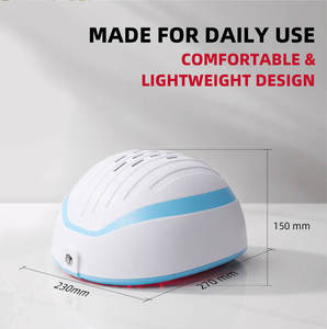 Redfy - Lámpara Médica Portátil para el Tratamiento del Bienestar del Cuero Cabelludo, Dispositivo de Terapia de Luz Roja de 680 Nm con Infrarrojos Cercanos para el Cabello y la Cabeza - Product Image 2